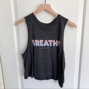 Spiritual Gangster Breathe Crop Tank